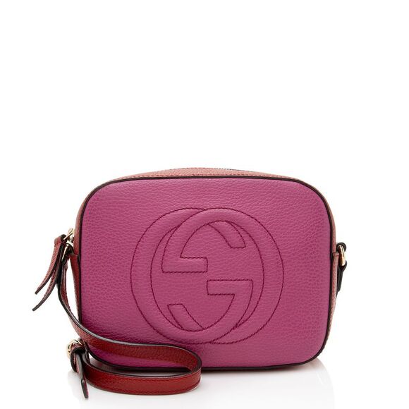 Gucci Handbags - Gucci Leather Soho Shoulder Bag